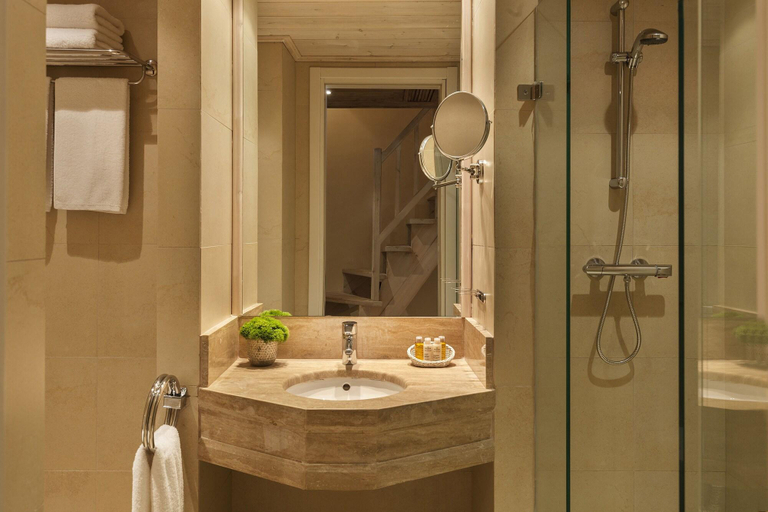 Bathroom 5, Santa Marina Arachova Resort & Spa, Central Greece