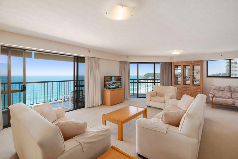 Bedroom, Burleigh Esplanade Beachfront Apartments, Gold Coast