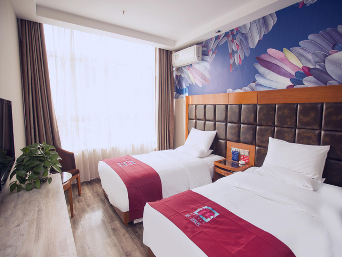 Bedroom 4, Pai Hotel (Yan'an University Yangjialing), Yan'an