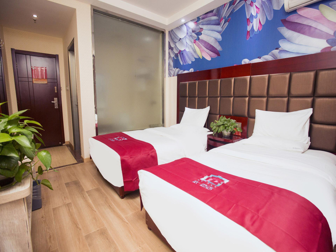 Bedroom 5, Pai Hotel (Yan'an University Yangjialing), Yan'an