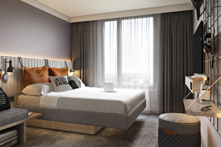 Bedroom 3, Moxy Bergen, Bergen