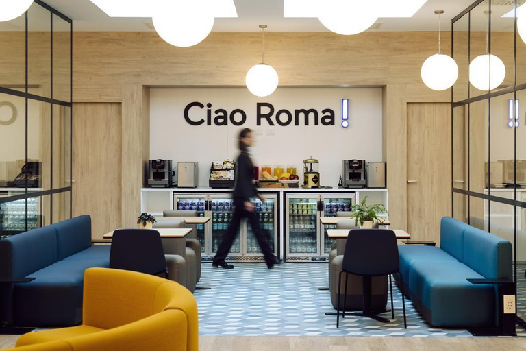 Public Area, Air Rooms Rome Airport by HelloSky, Rome