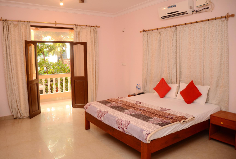 Bedroom, Zac Beach Resort, North Goa