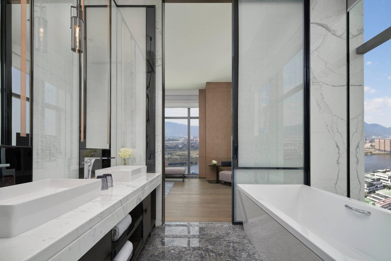 Bathroom 5, Fuzhou Marriott Hotel Riverside, Fuzhou
