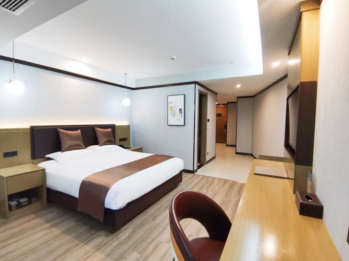 Bedroom, GYA Hotel (Jingjiang Gongsuo Bridge), Taizhou
