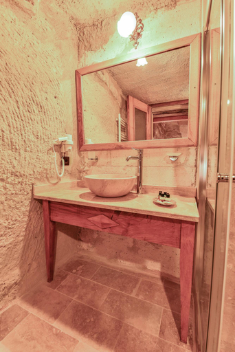 Bathroom 4, Mosaic Cave Hotel, Nevşehir