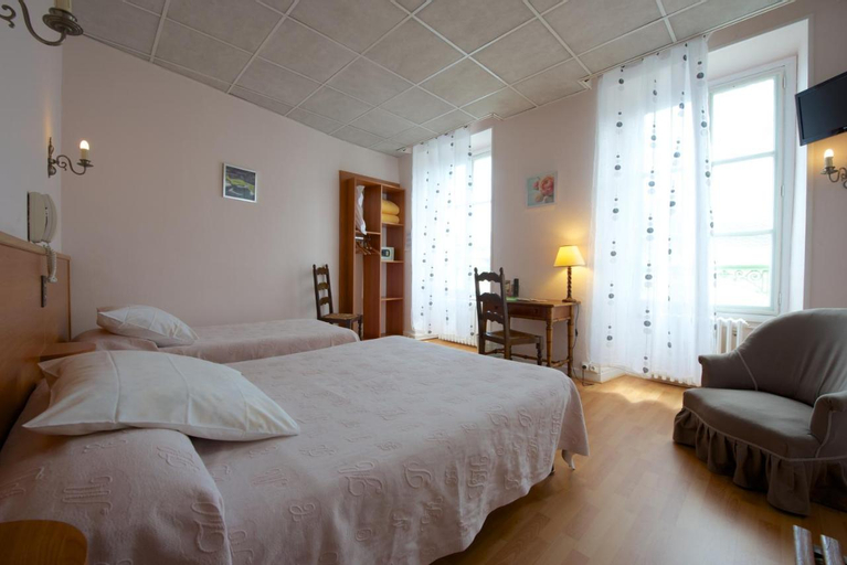 Bedroom 4, Logis Hotel De France, Bas-Rhin