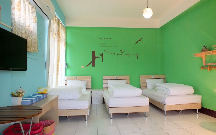 Bedroom 5, Single Flight Backpackers, Kinmen