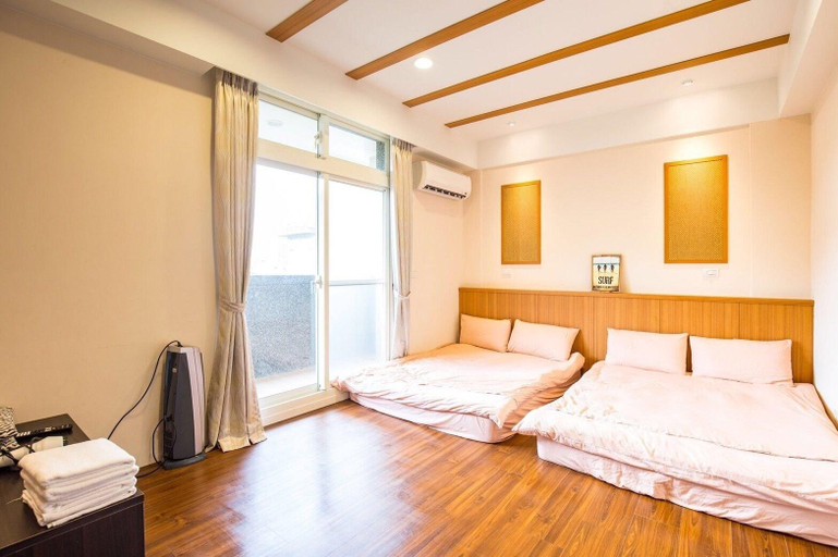 Bedroom 4, Yilan Happiness Sea Homestay, Yilan
