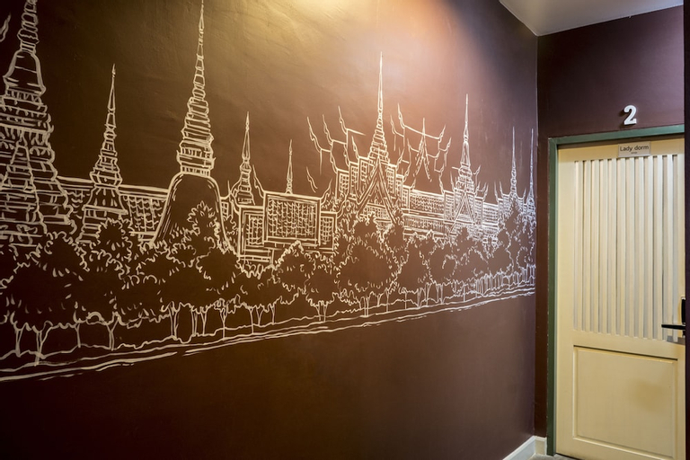 Public Area 3, Yoo Yen Pen Sook Hostel, Phaya Thai