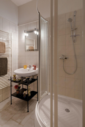Bathroom, Haus Saarland am Rennsteig, Schmalkalden-Meiningen