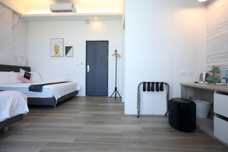 Bedroom 4, Blue Ocean Seaview Elevator Hostel-Dongdamen Night Market, Hualien