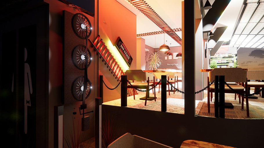 Public Area 4, Dark Station Boutique Hotel, Marmaris