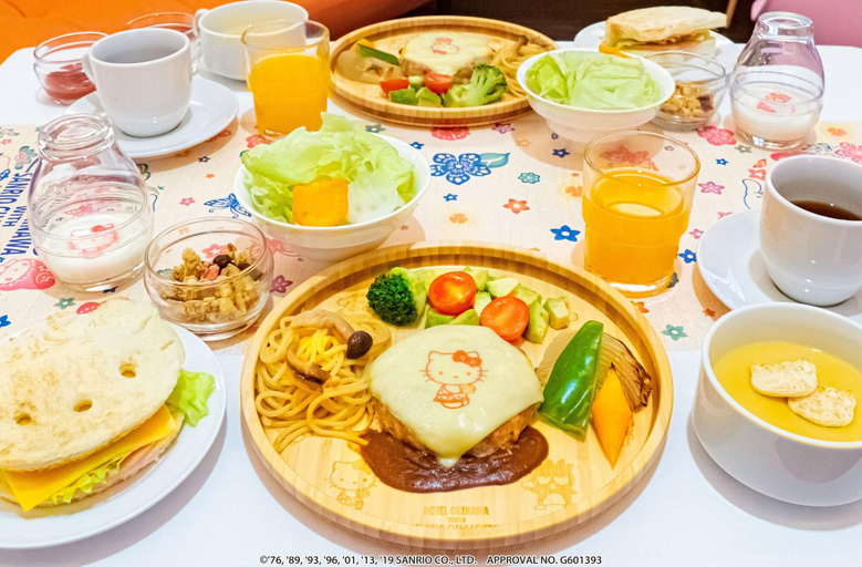 Food & Drinks 5, Hotel Okinawa With Sanrio Characters, Naha