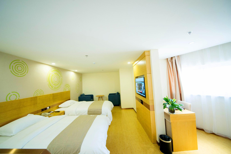 Bedroom 3, Greentree Inn Zhangjiagang Yangshe Old Street Stad, Suzhou