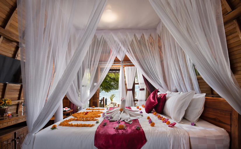 Bedroom 4, Santen Beach Bungalows, Klungkung