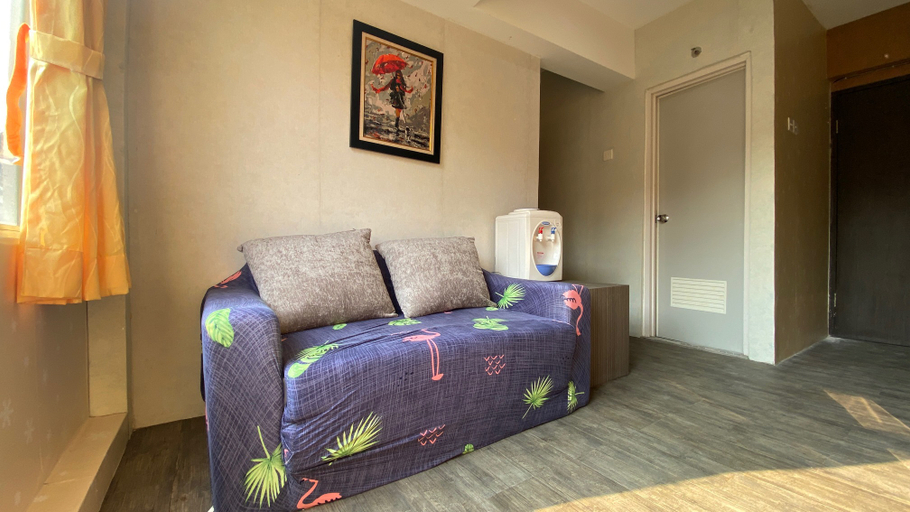 Bedroom 2, Comfortable and Simply Modern 2BR Apartment at The Jarrdin Cihampelas By Travelio, Bandung