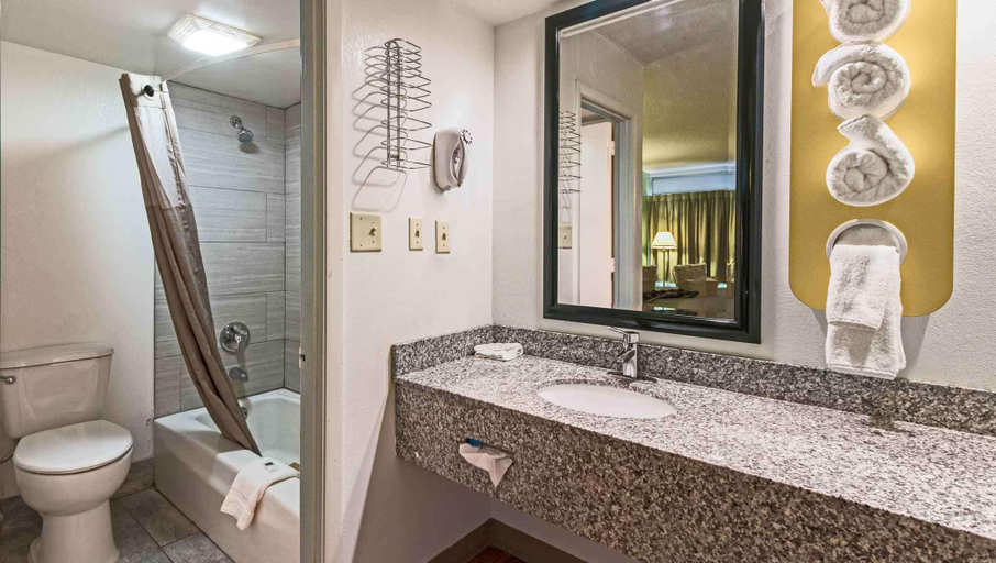 Bathroom 4, Motel 6 Pulaski, TN, Giles