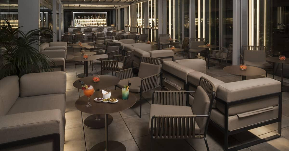 Public Area 4, The Level At Melia Barcelona Sky, Barcelona