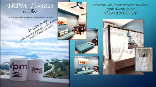 IRPM T1#Aspen21 CozyCondotel with BALCONY, 18th fl, TAAL VOLCANO & LAKE View, Tagaytay, Tagaytay City