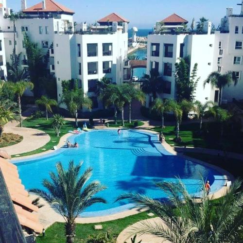 Others 2, 2 bedrooms appartement with private pool enclosed garden and wifi at Agadir, Agadir-Ida ou Tanane