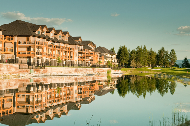 Public Area, Bighorn Meadows Resort, East Kootenay
