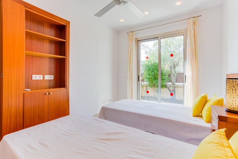 Bedroom 3, Villa Magnòlia, Baleares