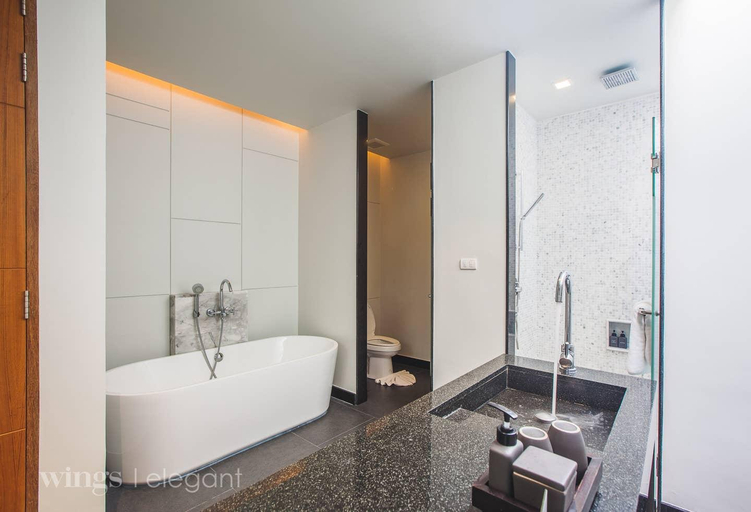 Bathroom 2, One Bedroom Pool Villa at Wings Layan Beach , Pulau Phuket