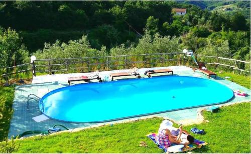 2 bedrooms house with shared pool enclosed garden and wifi at Serravalle Pistoiese, Pistoia