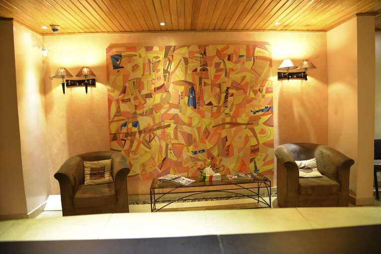 Public Area, Hotel La Coccinelle, Bamako