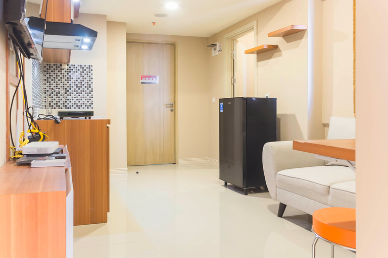Public Area, Scenic 2BR at Meikarta Apartment By Travelio, Cikarang