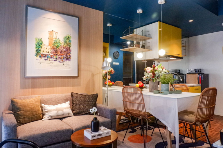 Public Area, Exquisite 1BR Apartment at Puri Mas By Travelio, Surabaya