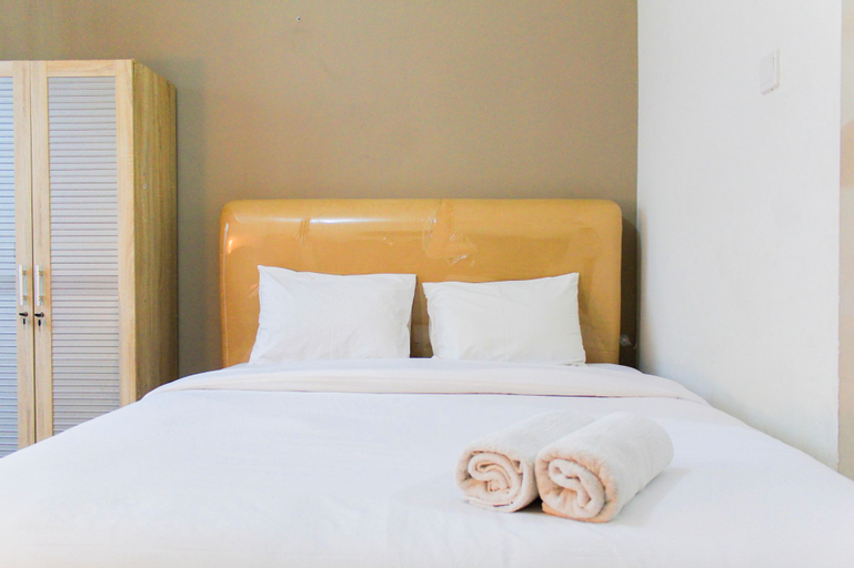 Bedroom 1, Scenic Studio Apartment at Woodland Park Residence By Travelio, South Jakarta