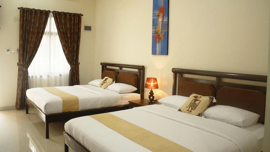 Bedroom 3, Krisna Beach Hotel 1, Pangandaran