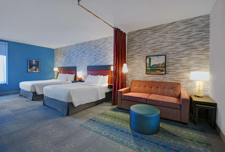 Bedroom 3, Home2 Suites By Hilton Columbus, Bartholomew