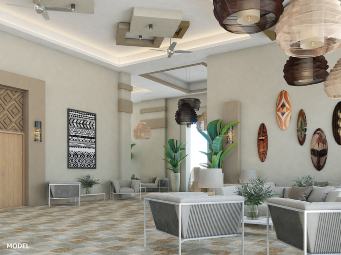 Public Area 4, Hotel Riu Baobab - All Inclusive, Mbour