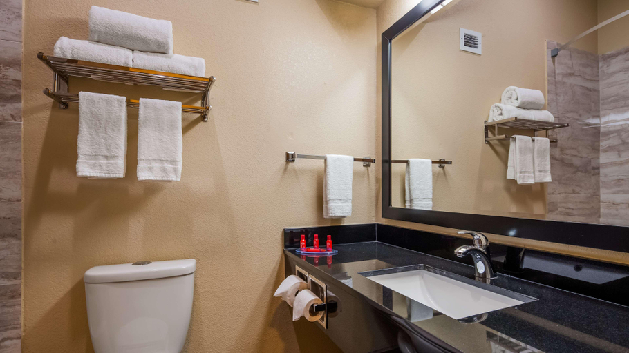 Bathroom 4, SureStay Plus Hotel by Best Western Blue Springs, Kansas City