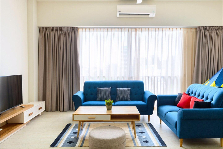 Beachfront Family Apartment By The Sea, Penang Island