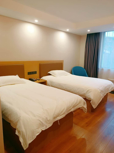 Bedroom, Elan Inn Xuzhou Hanqiao, Xuzhou
