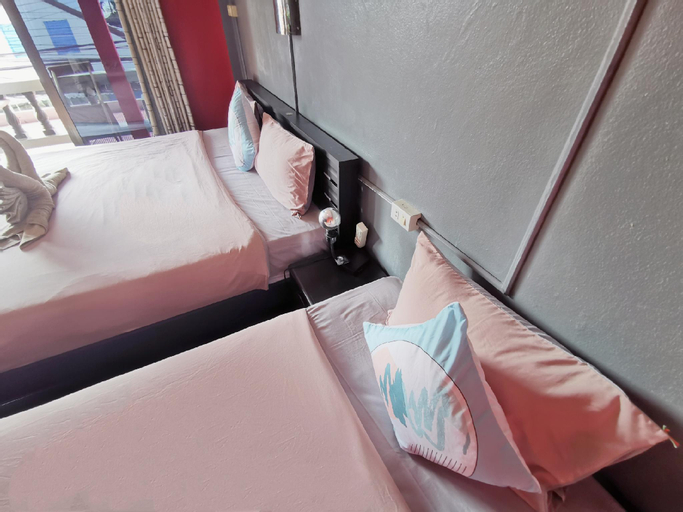 Bedroom 4, Belle Cose Guesthouse / 3 person Room/ King+Single, Phuket Island