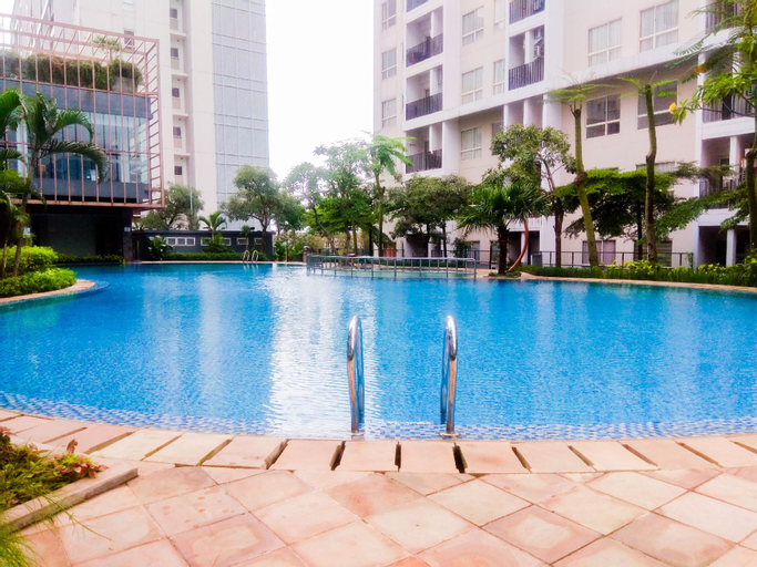 Cozy with City View Studio at Scientia Apartment By Travelio, Tangerang