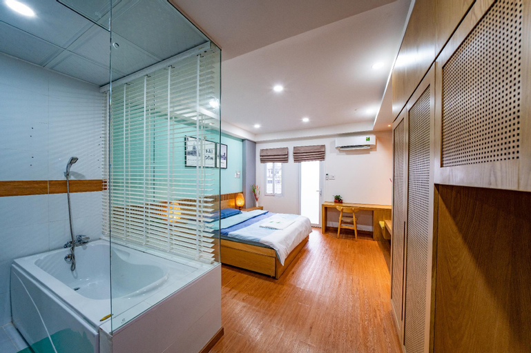 Bedroom 1, Luxurious 5 Star room nr Ben Thanh, Bui Vien - 402, District 1