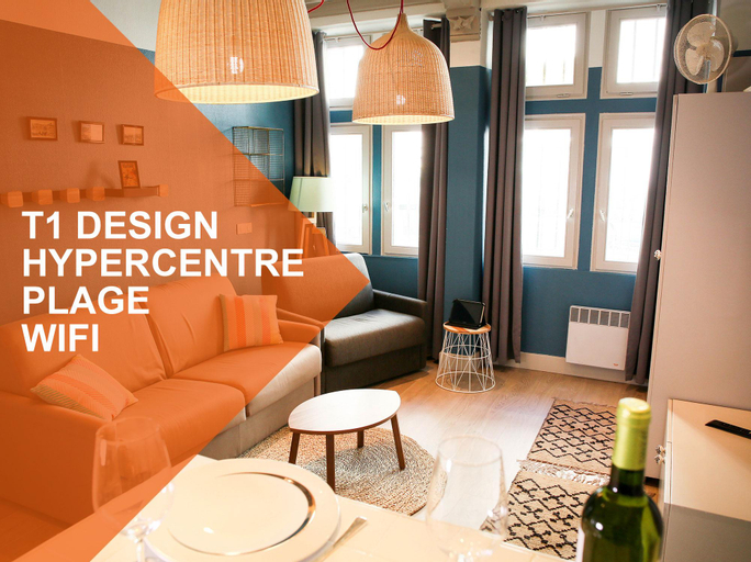 Studio *** Heart of Biarritz, 250m from the beach, Pyrénées-Atlantiques