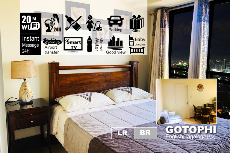 Gotophi 5Star Hotel 1BR Knightsbridge 2922, Makati City