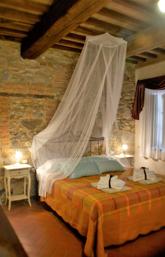 Bedroom 4, Villa Le Polle di Meletro, Pisa