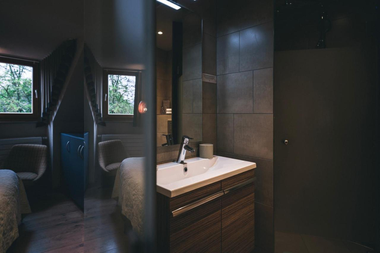 Bathroom, Logis Hôtel Frankenbourg, Lot