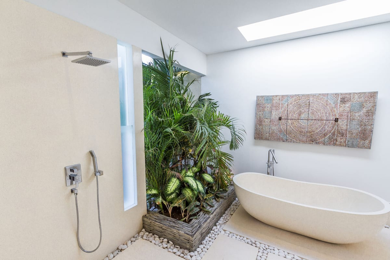 Bathroom 4, Elegant 3-Bedroom Villa Saha in Seminyak, Badung