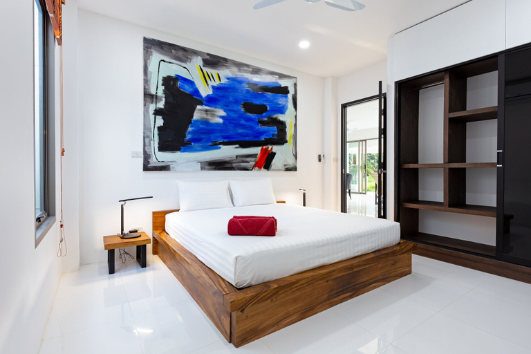 Bedroom 4, Open-space Design 4BR Pool Villa Luna, Phuket Island