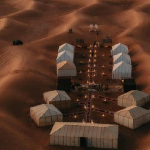 Exterior view 2, Deep Desert Camp, Errachidia