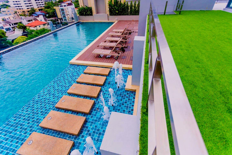 Luxury city view one bedroom-B  BTS Onnut Gym Pool, Phra Khanong